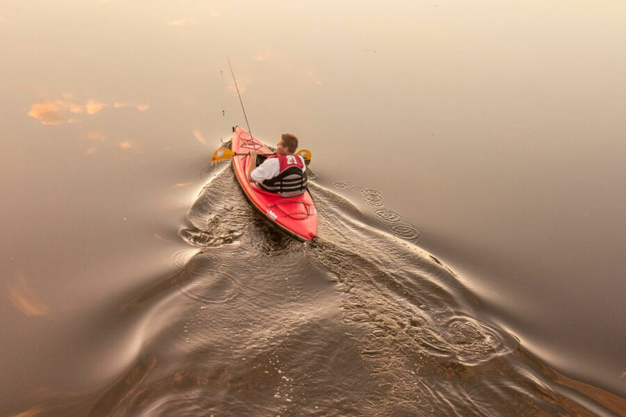 Gregory Harp Local Photographer Red Kayak Crop