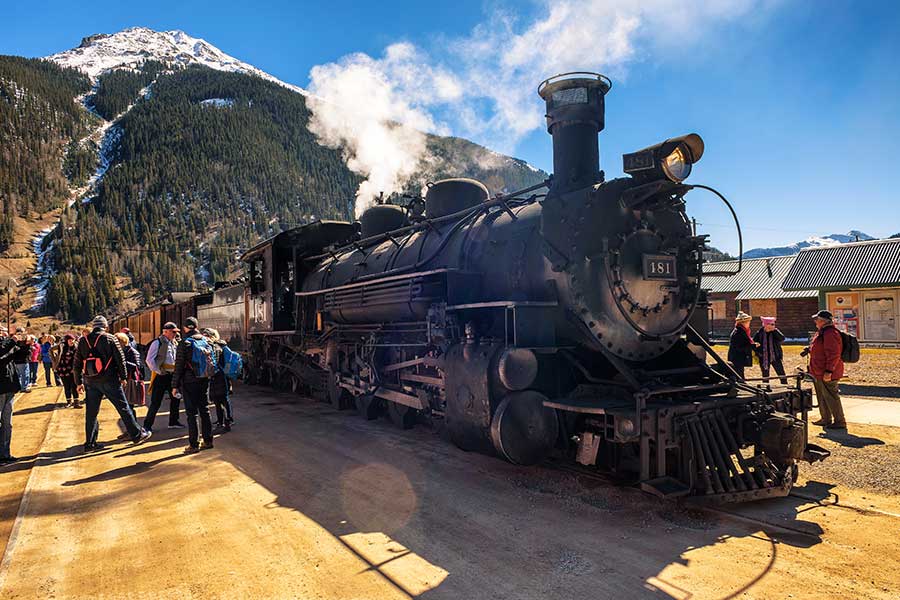 Colorado Rail Adventures Good Neighbor Club Train Station