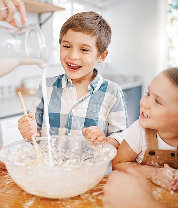 Baking With Kids In New Home Lake Region Bank Home Loans Rec