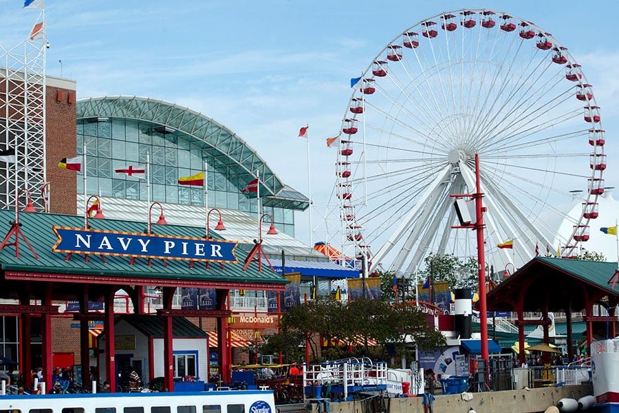 Gnc Chicago Gangsters Trip Ferris Wheel Navy Pier